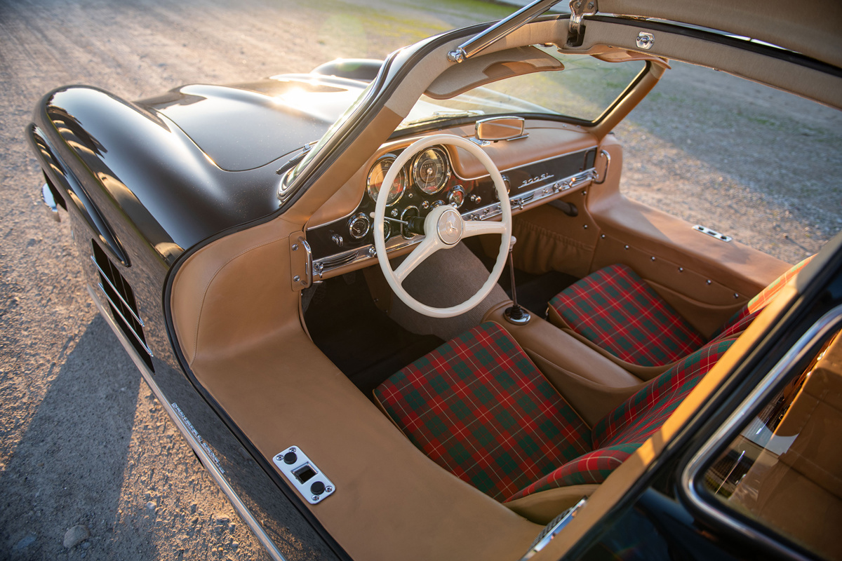 1955 Mercedes-Benz 300 SL Gullwing offered at RM Sotheby’s Arizona live Auction 2022