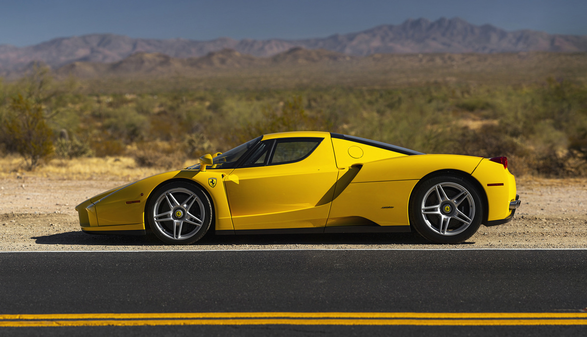 Giallo Modena 2003 Ferrari Enzo available at RM Sotheby's Arizona Live Auction 2021