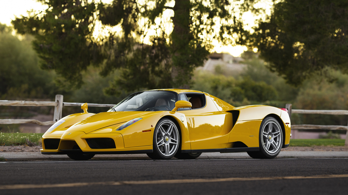 Giallo Modena 2003 Ferrari Enzo available at RM Sotheby's Arizona Live Auction 2021